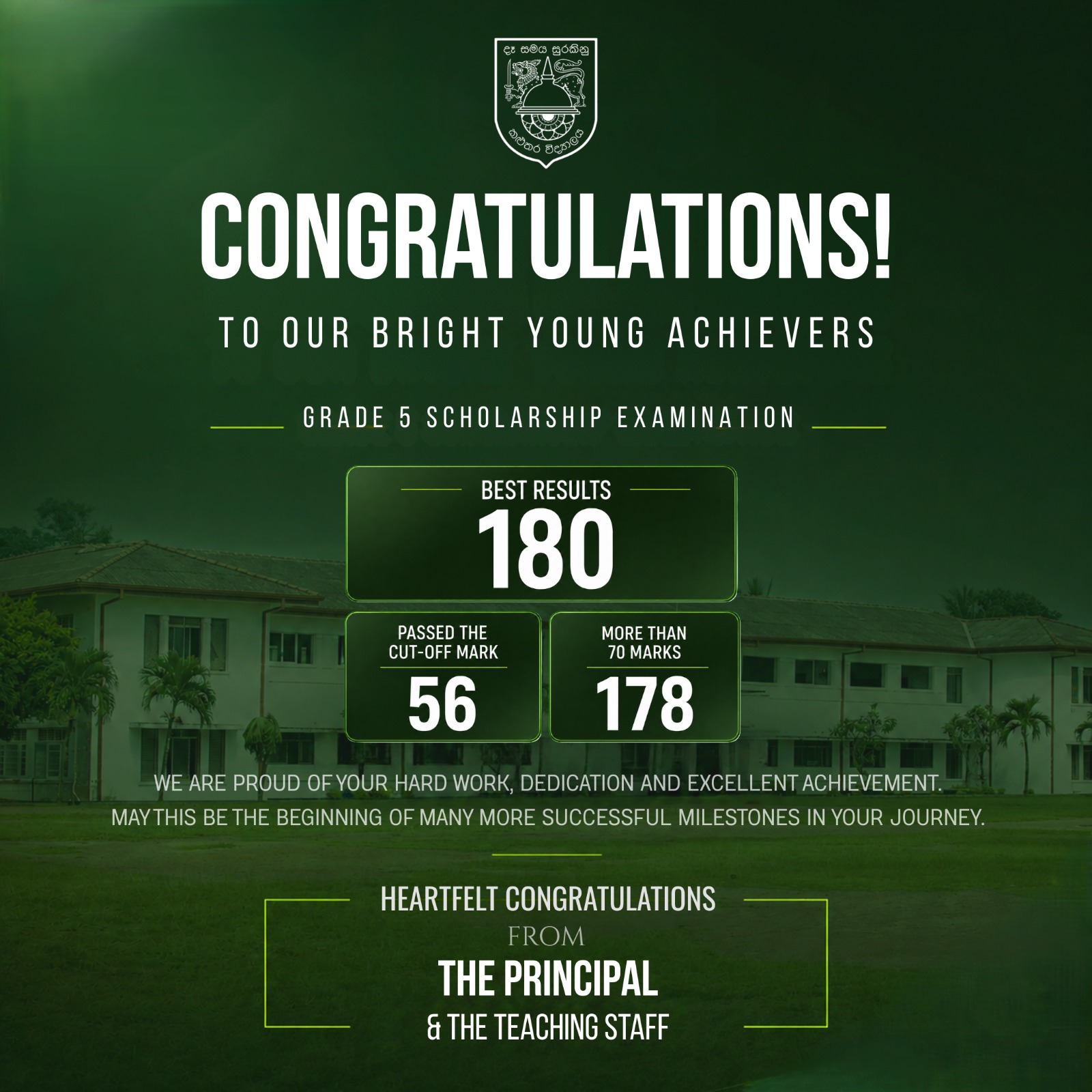 Grade 5 Scholarship 2026 – Achievement!